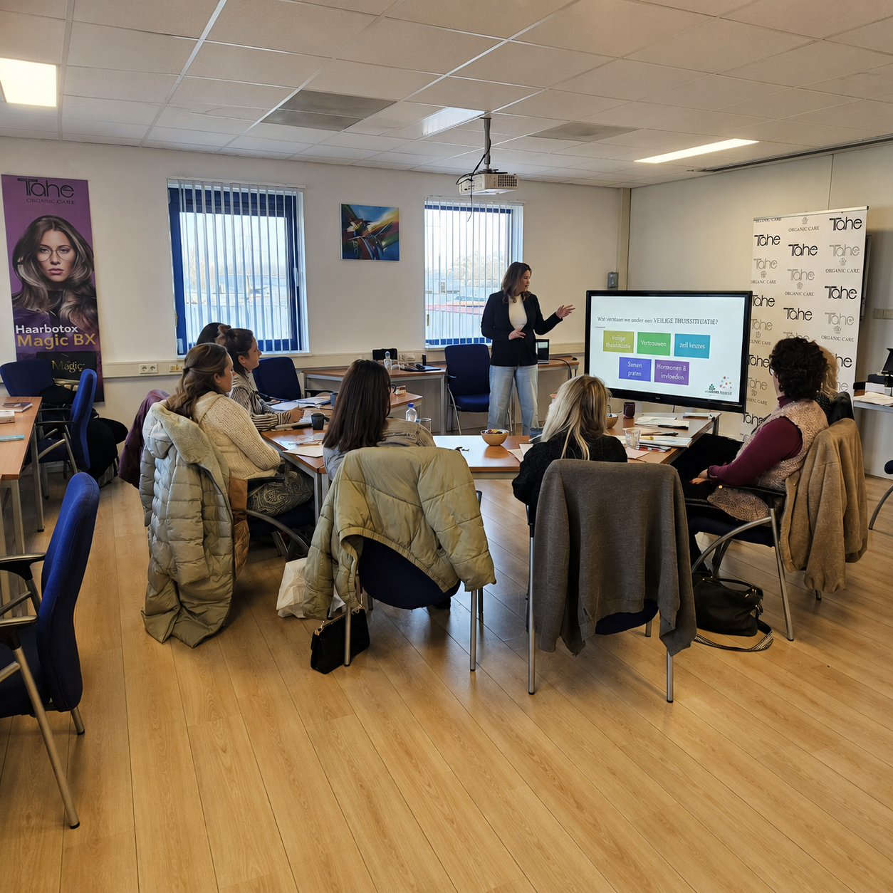 Tahe Nederland training voor kappers
