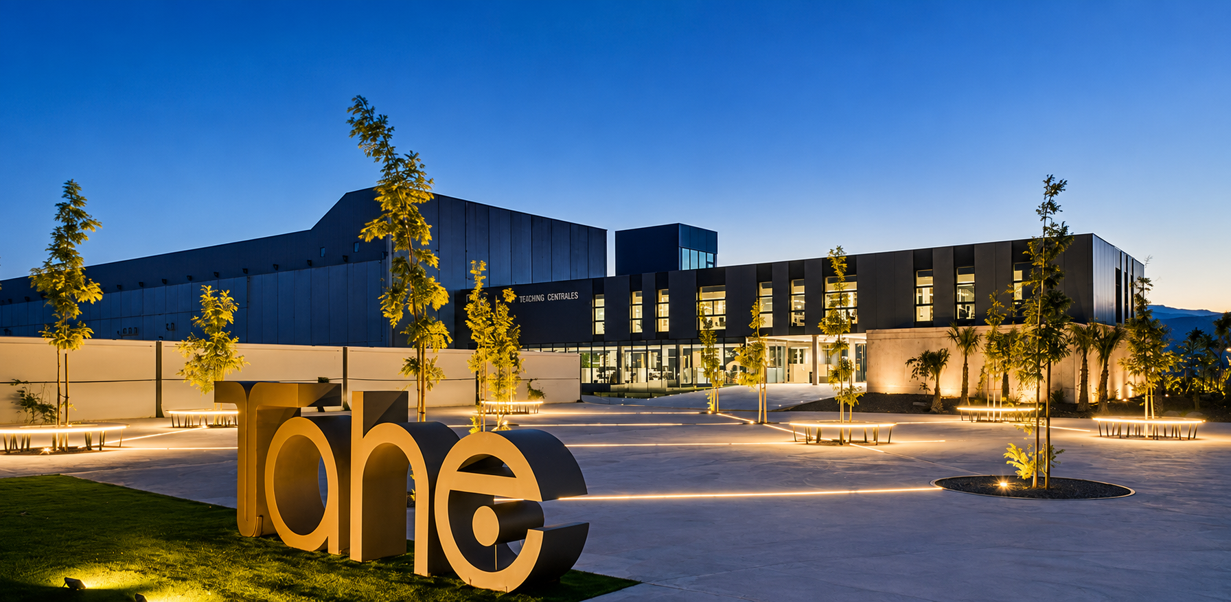 TAHE fabriek en hoofdkantoor